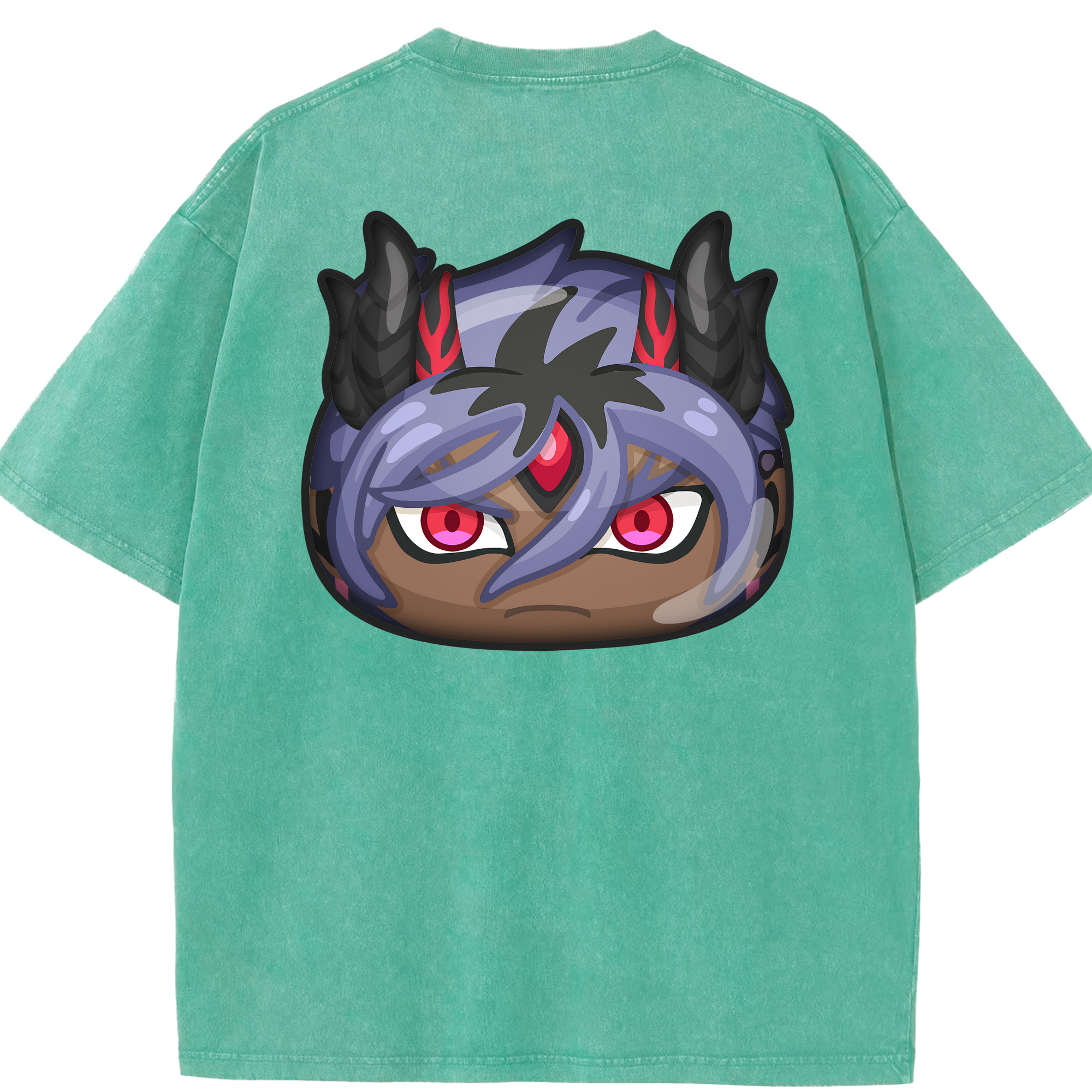 （画像用） 妖怪ウォッチ Yo-kai Watch 綿100% ヴィンテージ風 半袖Tシャツ（背面プリント）